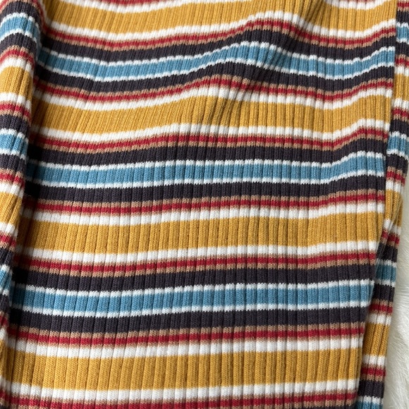 Wild Fable Sz sm. Long ribbed maxi dress with split hem & back cutout detail - Picture 3 of 7